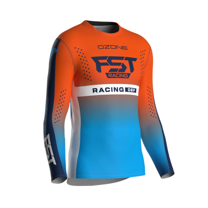 MX jersey slim fit OZONE orange