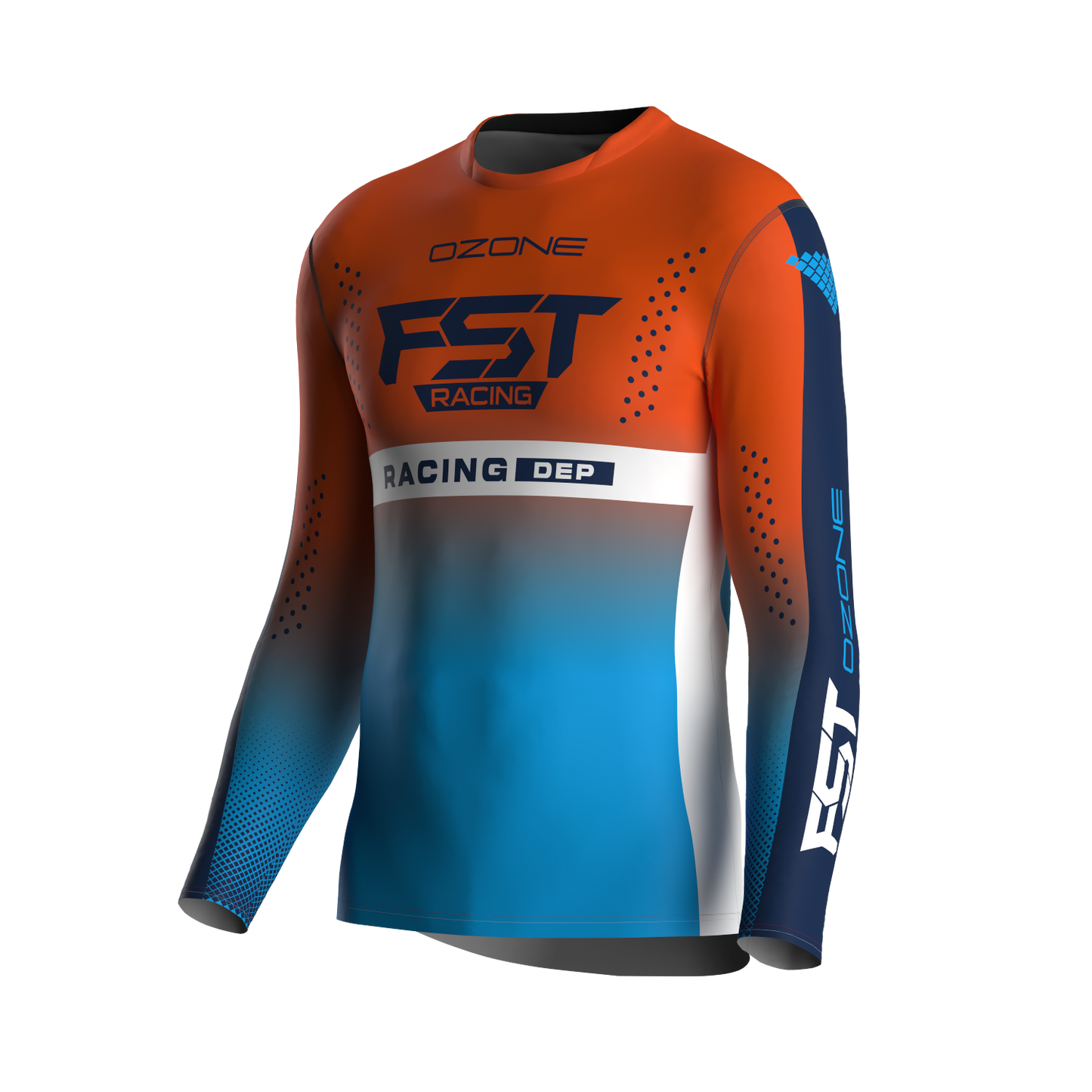 MX jersey slim fit OZONE orange