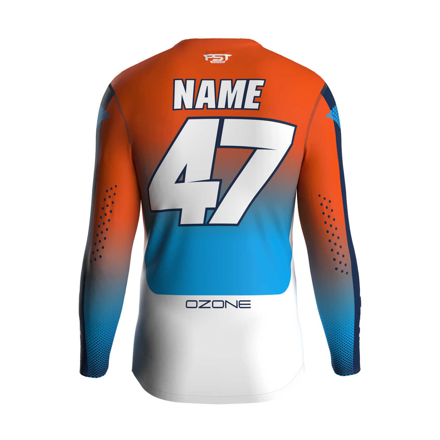 MX jersey slim fit OZONE orange