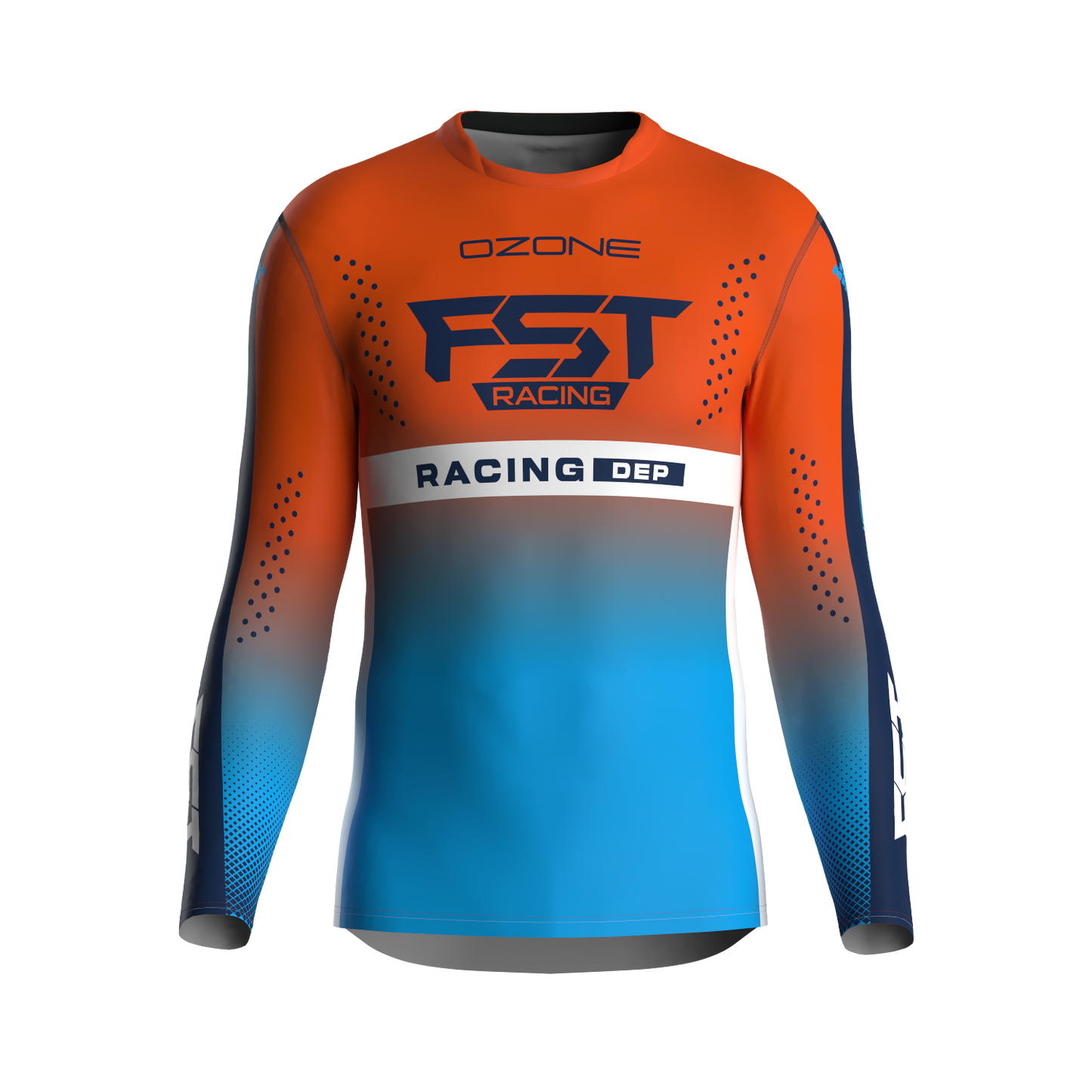 MX jersey slim fit OZONE orange