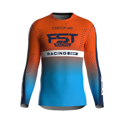 MX jersey slim fit OZONE orange