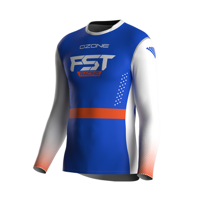 MX jersey slim fit OZONE blue orange