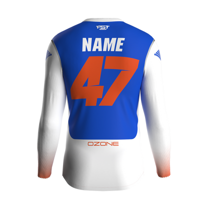 MX jersey slim fit OZONE blue orange
