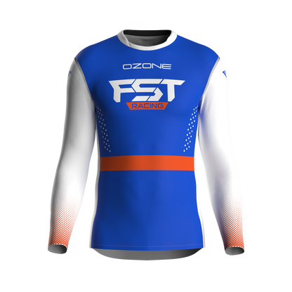 MX jersey slim fit OZONE blue orange