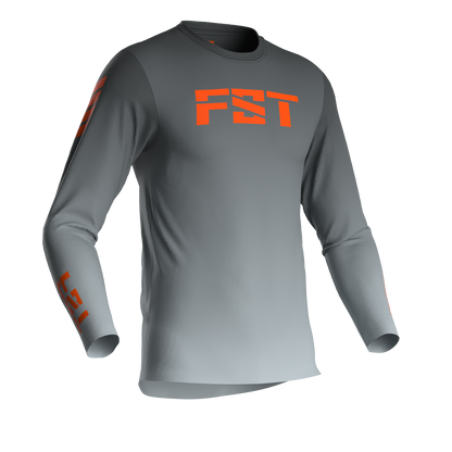 GRAY BASIC MOTOCROSS JERSEY