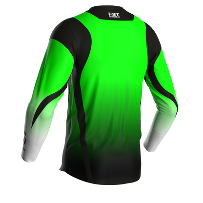 GREEN BASICS MOTOCROSS JERSEY