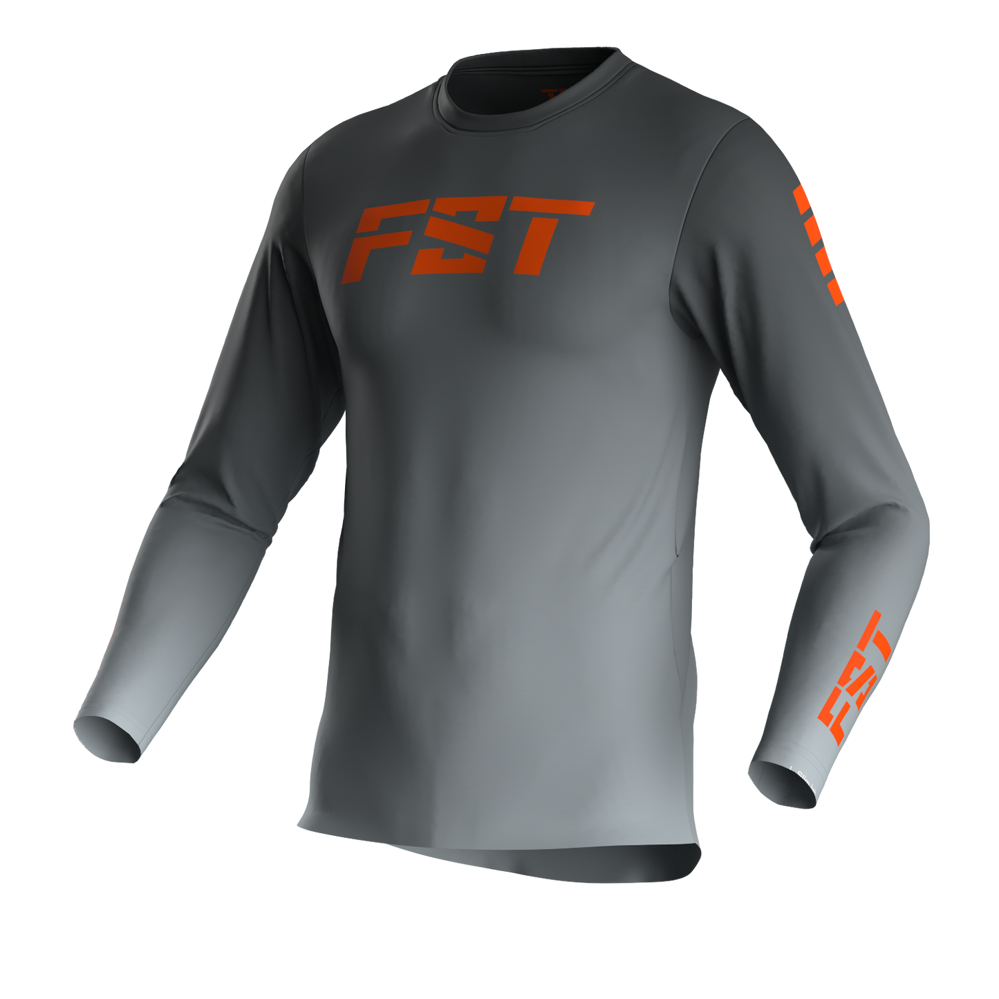 GRAY BASIC MOTOCROSS JERSEY