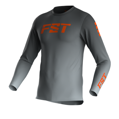 GRAY BASIC MOTOCROSS JERSEY