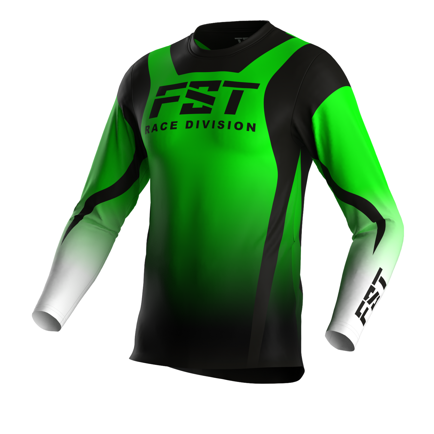 GREEN BASICS MOTOCROSS JERSEY