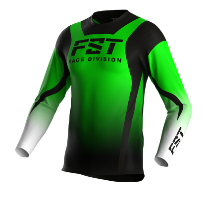 GREEN BASICS MOTOCROSS JERSEY