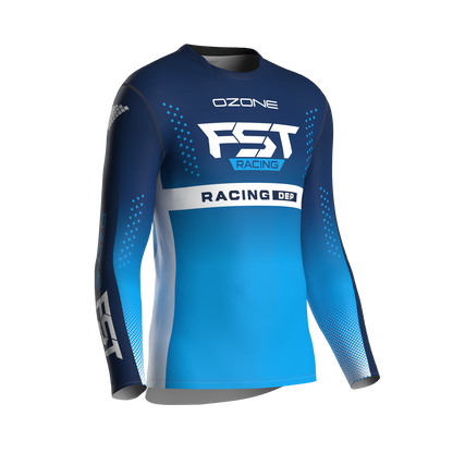 MX jersey slim fit OZONE blue