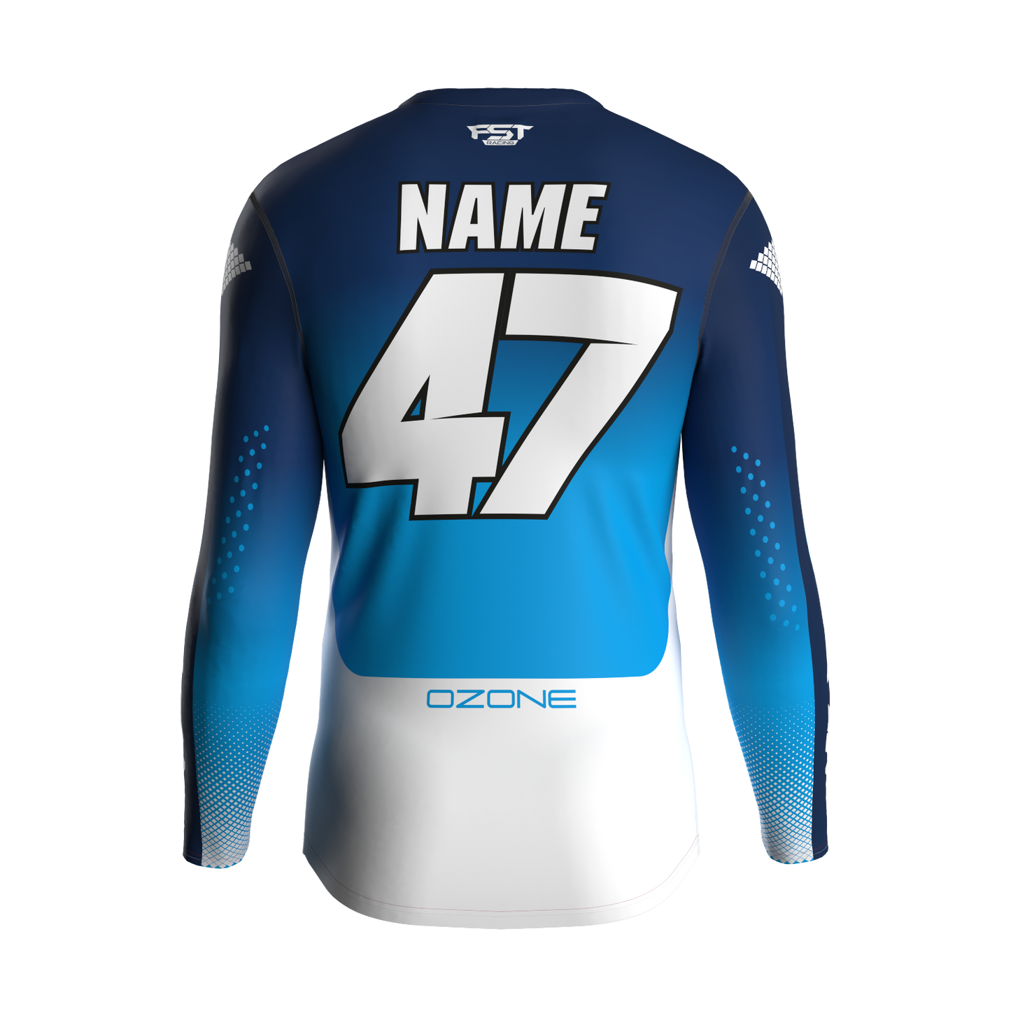 MX jersey slim fit OZONE blue