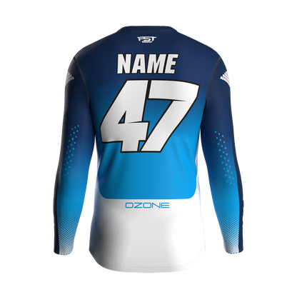 MX jersey slim fit OZONE blue