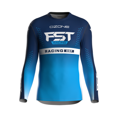 MX jersey slim fit OZONE blue
