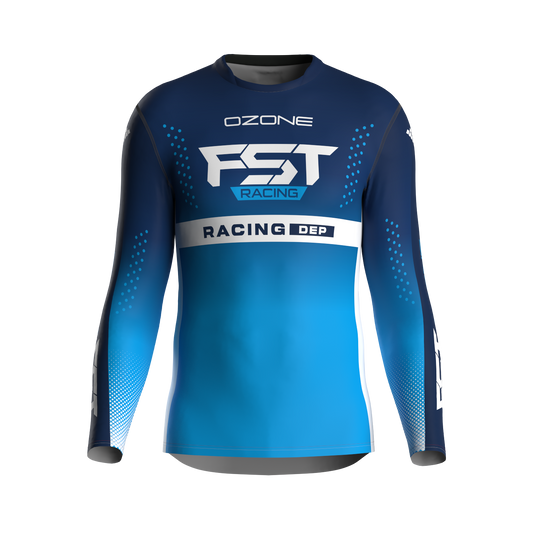 MX jersey slim fit OZONE blue