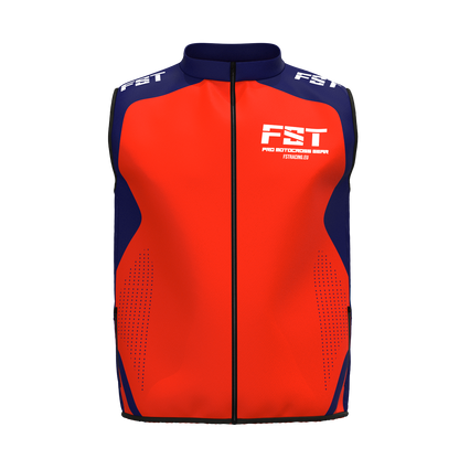 New! Motocross vest Red/Blue