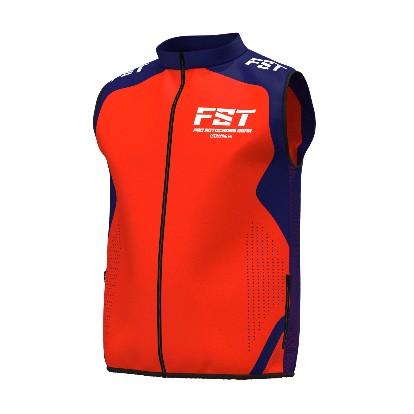 New! Motocross vest Red/Blue