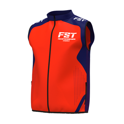 New! Motocross vest Red/Blue