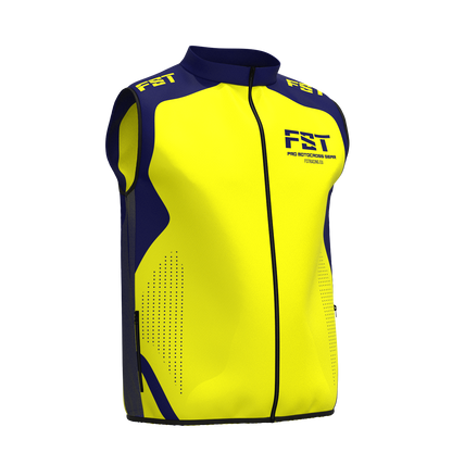 New! Motocross vest Yellow/Blue