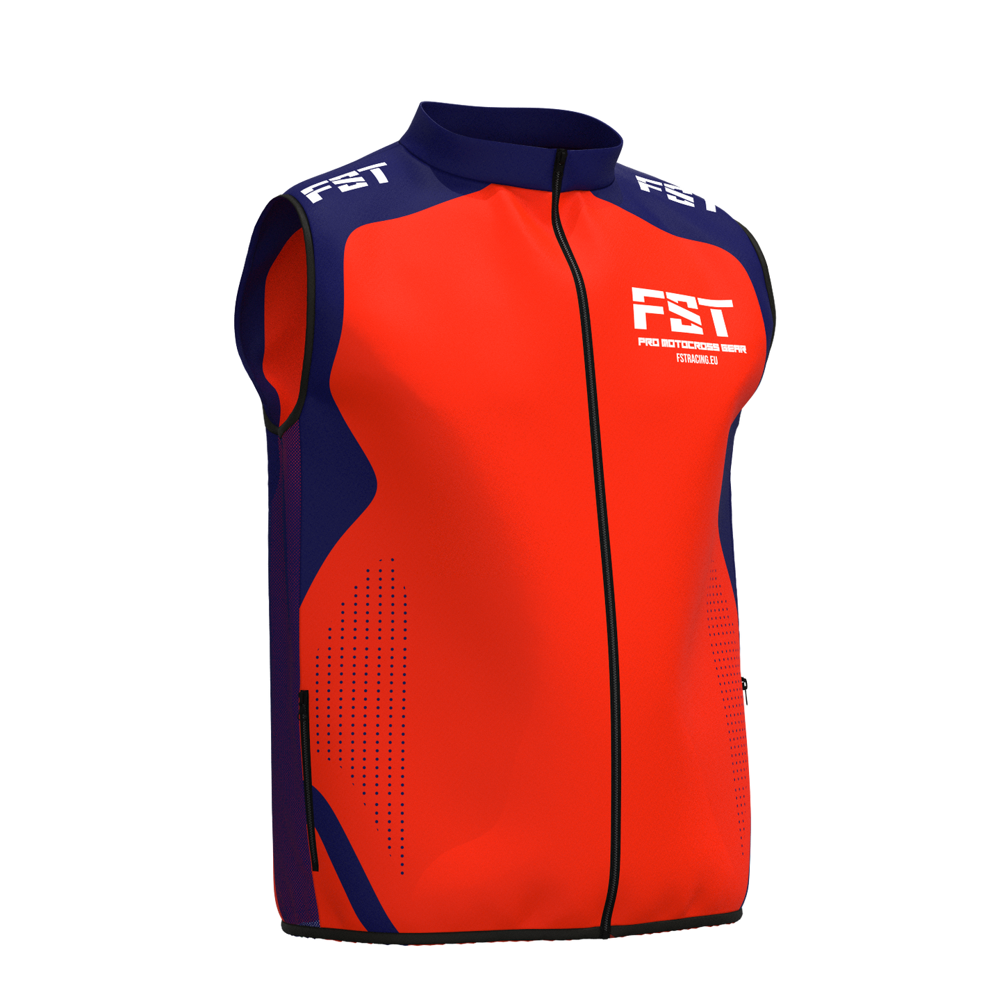 New! Motocross vest Red/Blue