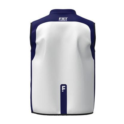 New! Motocross vest White/Blue