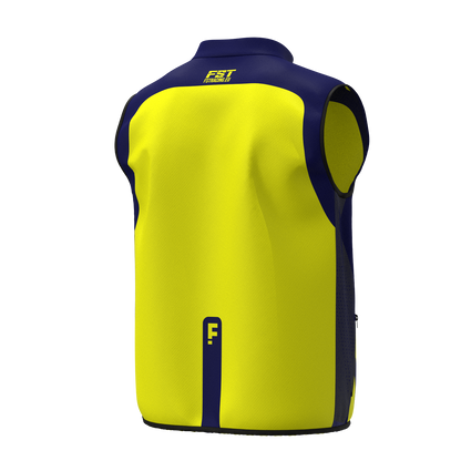 New! Motocross vest Yellow/Blue