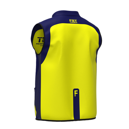 New! Motocross vest Yellow/Blue