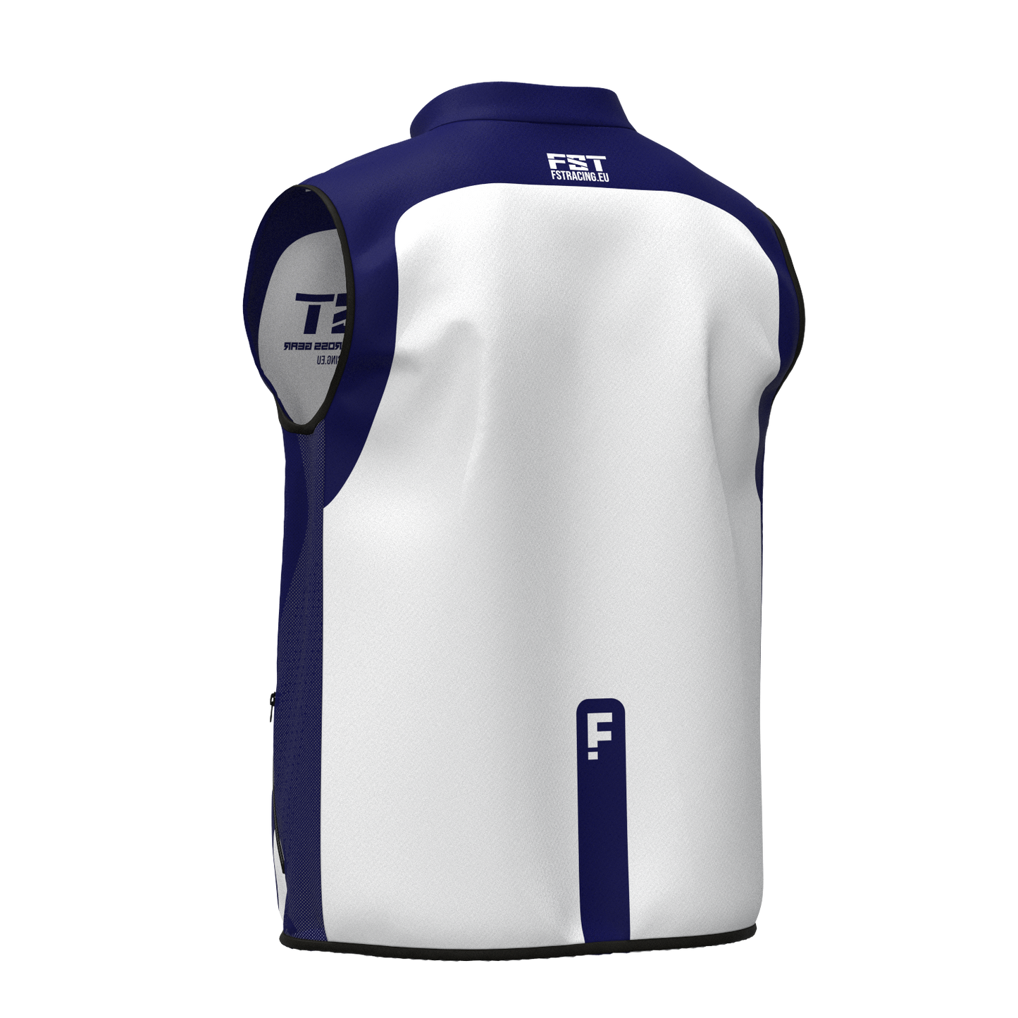 New! Motocross vest White/Blue