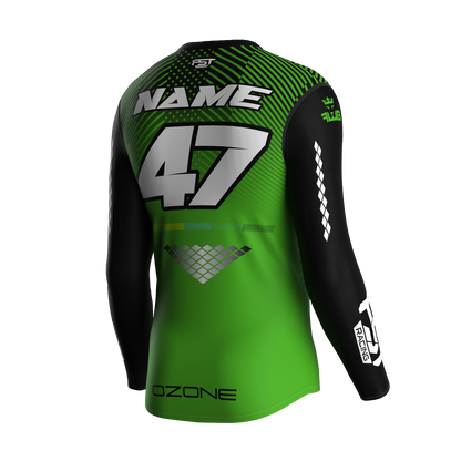 MX jersey slim fit OZONE green