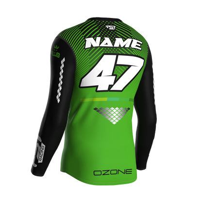 MX jersey slim fit OZONE green