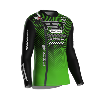 MX jersey slim fit OZONE green