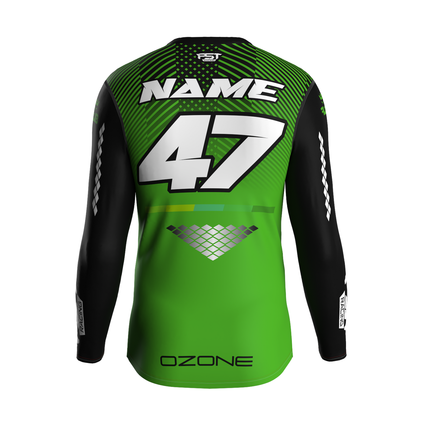 MX jersey slim fit OZONE green