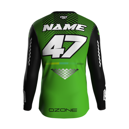MX jersey slim fit OZONE green