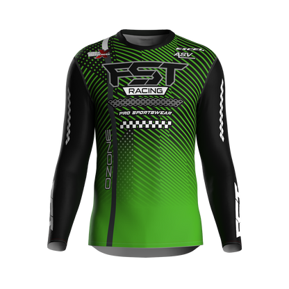 MX jersey slim fit OZONE green
