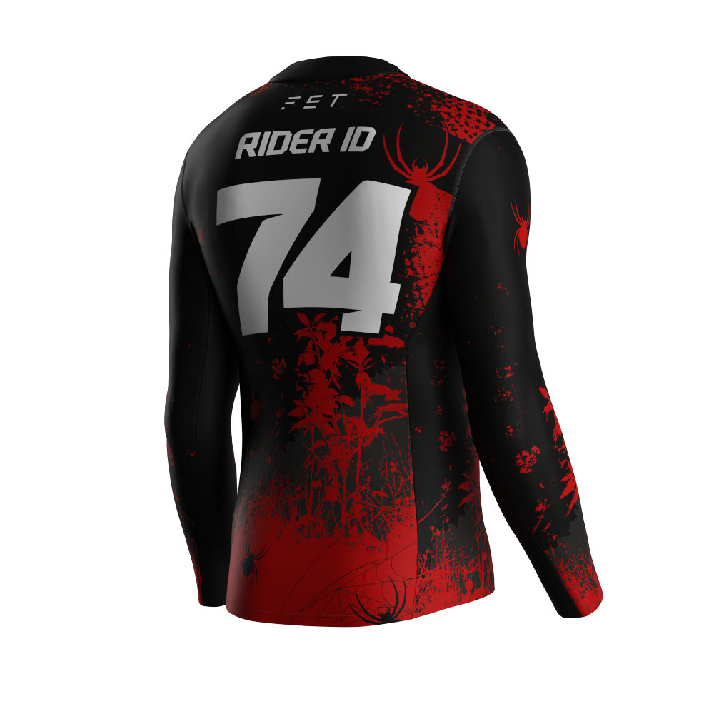 HALLOWEEN SEASON MX JERSEY RED - Image 3