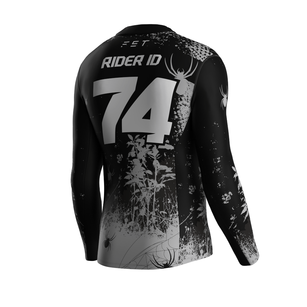 HALLOWEEN SEASON MX JERSEY GRAY - Image 6