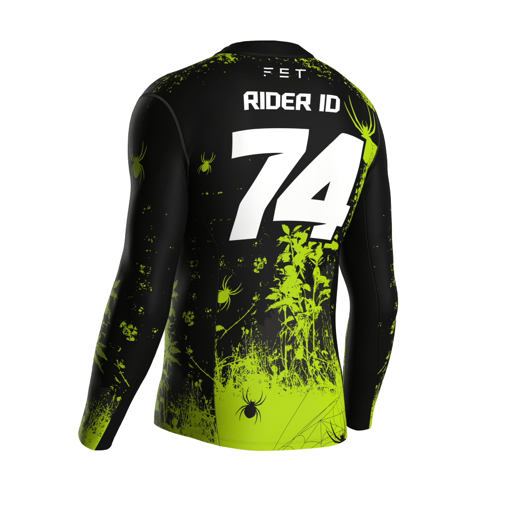 HALLOWEEN SEASON MX JERSEY GREEN - Image 2