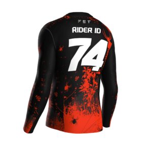 HALLOWEEN SEASON MX JERSEY ORANGE - Image 2