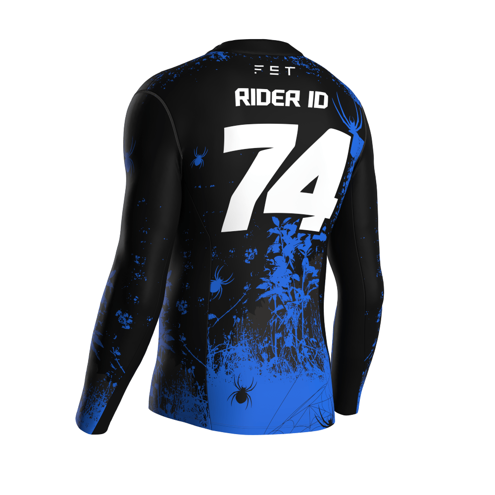 HALLOWEEN SEASON MX JERSEY BLUE - Image 2