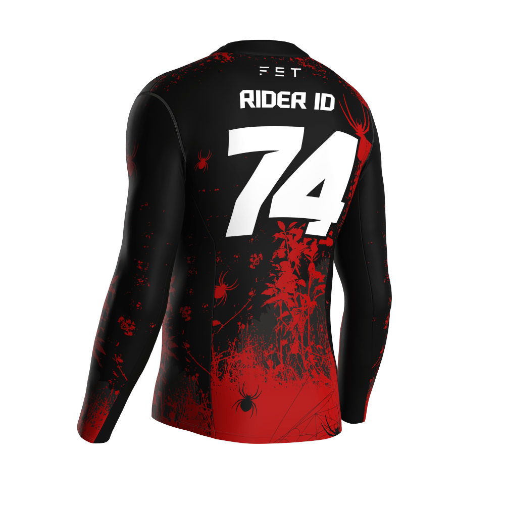 HALLOWEEN SEASON MX JERSEY RED - Image 2