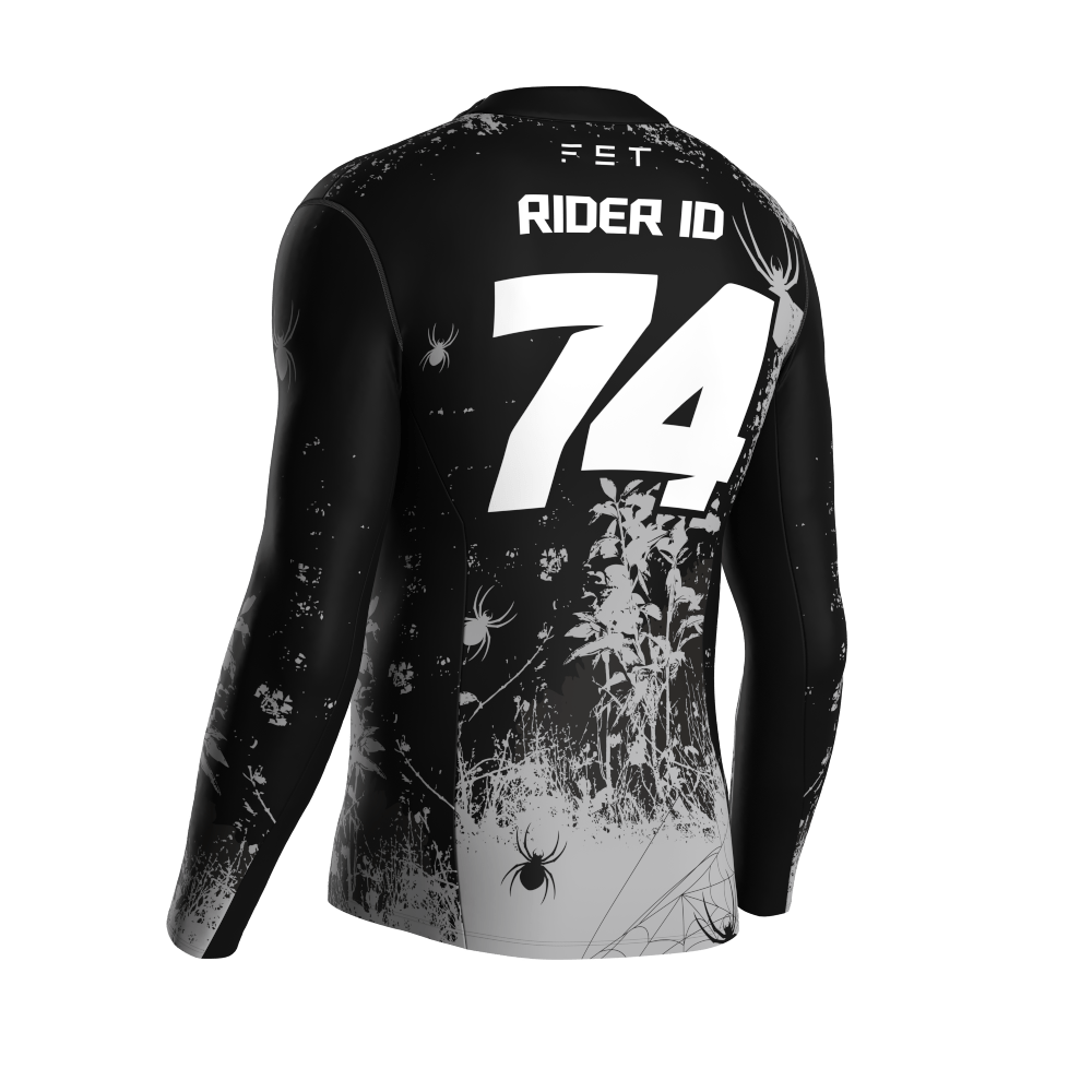 HALLOWEEN SEASON MX JERSEY GRAY - Image 2