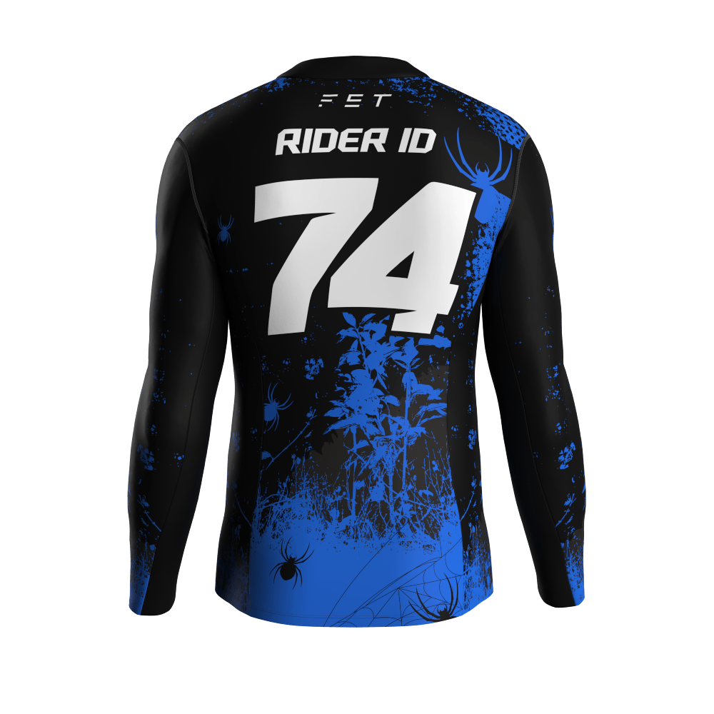 HALLOWEEN SEASON MX JERSEY BLUE - Image 5