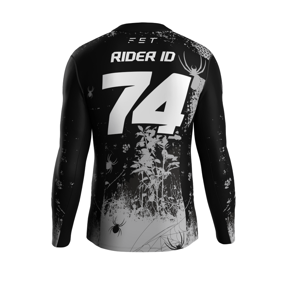 HALLOWEEN SEASON MX JERSEY GRAY - Image 4