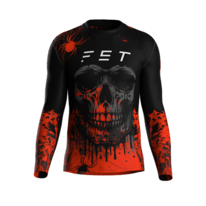 HALLOWEEN SEASON MX JERSEY ORANGE - Image 3