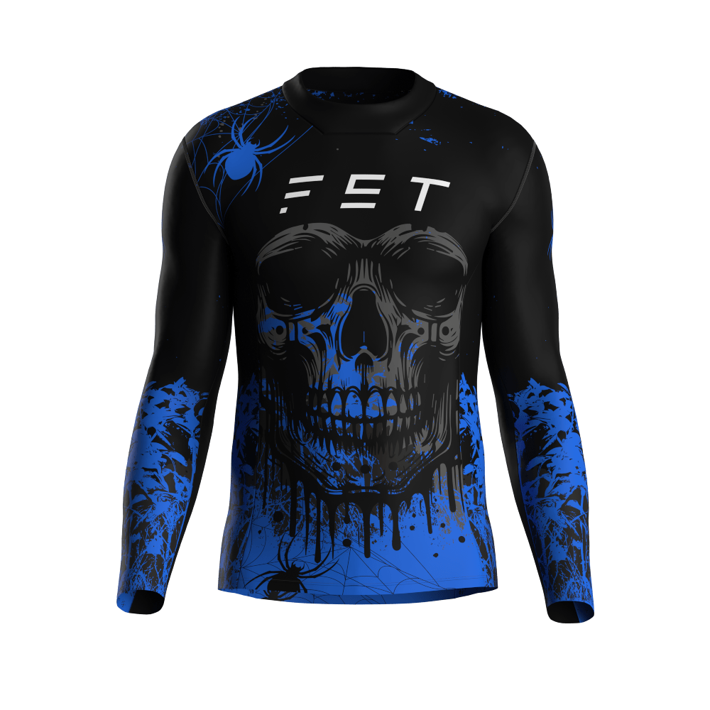 HALLOWEEN SEASON MX JERSEY BLUE - Image 6