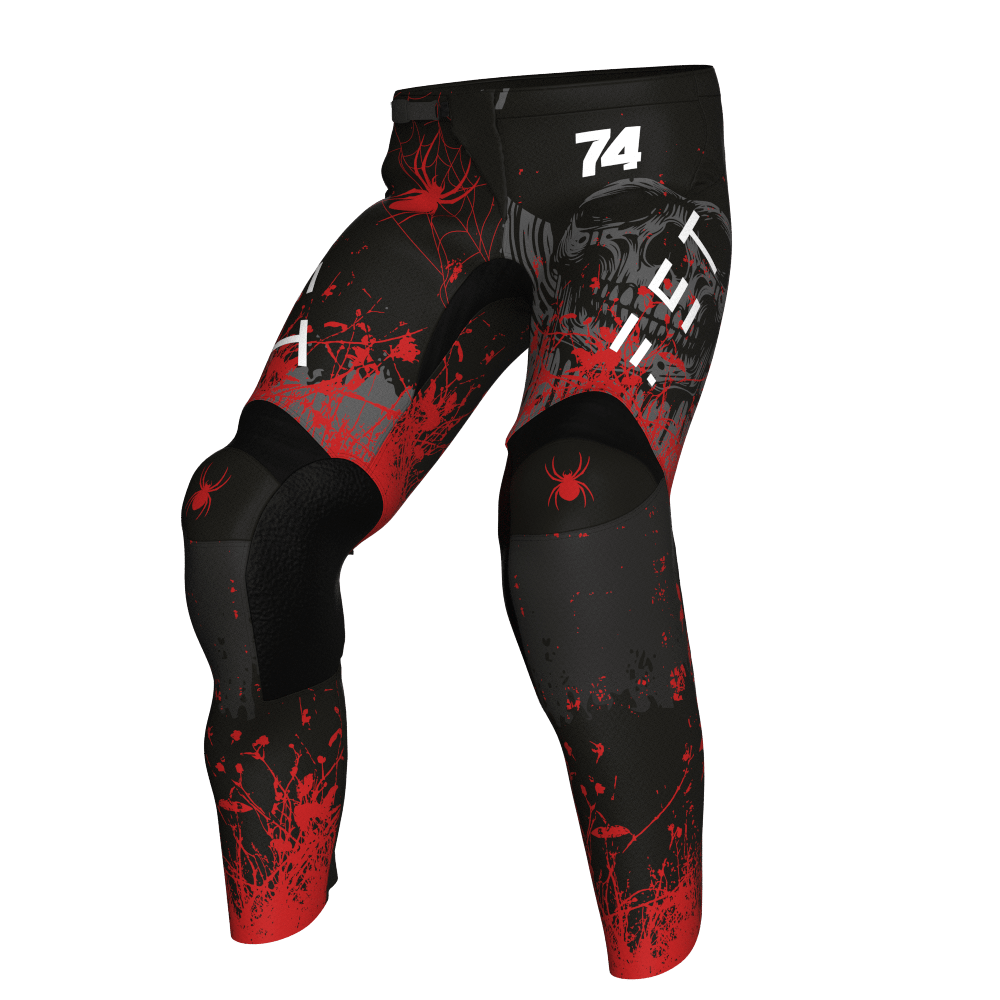 Motocross Pants - Halloween Red - Image 4