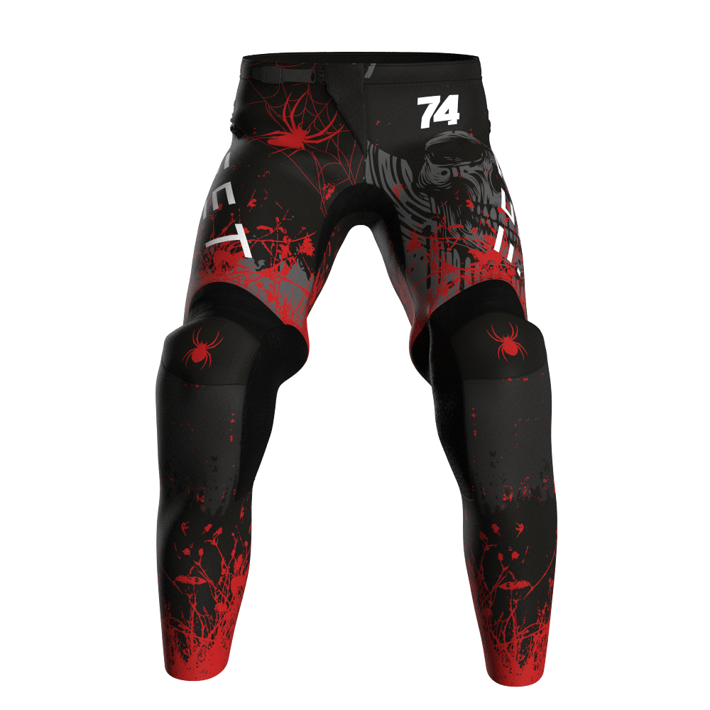 Motocross Pants - Halloween Red - Image 3
