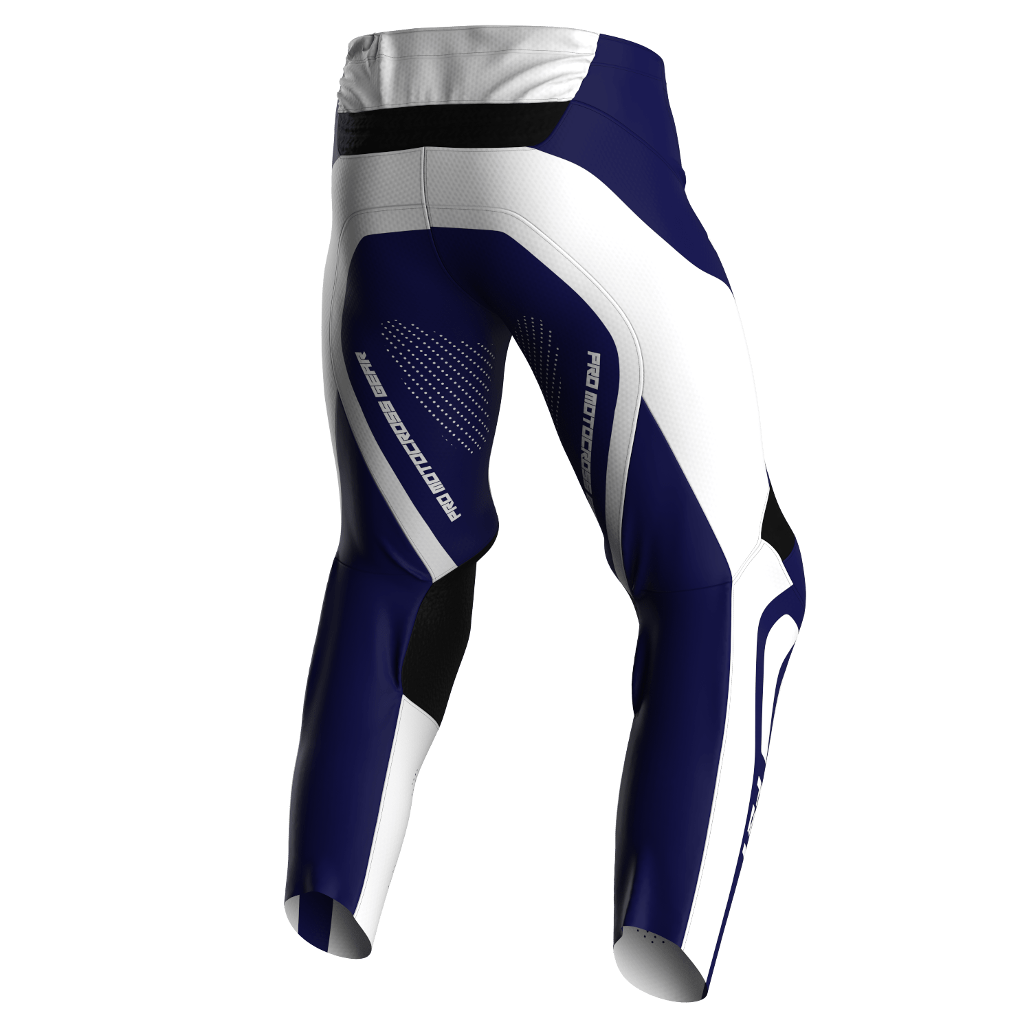 Motocross Pants - PRO White/Blue - Image 6