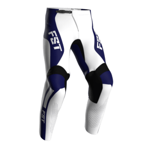Motocross Pants - PRO White/Blue
