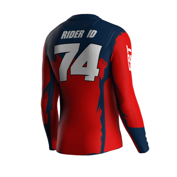 Motocross jersey Hero - Steel